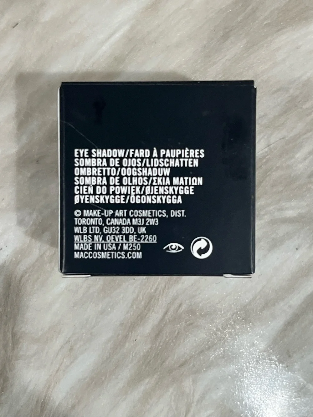 NEW MAC Cosmetics Swiss Chocolate Soft Matte Pigmented Eyeshadow Brown Single
